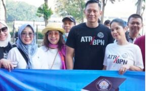 Jalan Bareng Menteri AHY, Ikanot Undip Sosialisasi Pentingnya Sertifikat Tanah - JPNN.com