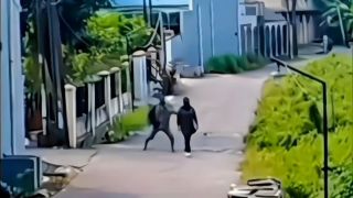 Polisi Buru Pelaku yang Menghantam Wanita Pakai Batu di Bekasi - JPNN.com