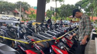 Gulung Pelaku Curanmor hingga Penadah, Polda Kepri Sita 36 Unit Sepeda Motor Hasil Curian - JPNN.com