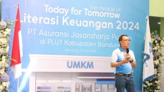 Jasaraharja Putera Pacu Literasi Keuangan UMKM di PLUT KUMKM Bandung - JPNN.com