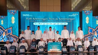 Berbagi Kebaikan Ramadan, Bank Mandiri Group Beri Santunan ke 1.750 Penerima di Balikpapan - JPNN.com