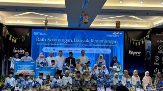 Bank Mandiri Group Tebar Santunan kepada 57.600 Anak Yatim, dan Lansia serta 668 Yayasan - JPNN.com