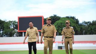 Herman Deru Sebut Stadion Bumi Sriwijaya Selesai Direnovasi, Remaja Kembali - JPNN.com