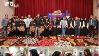 IFG Life Berbagi Dengan Anak Panti Asuhan, Belanja Baju Lebaran & Bukber - JPNN.com