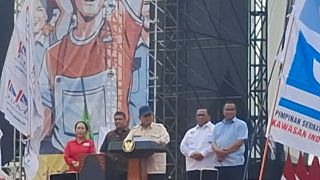 Di Hadapan Ribuan Buruh, Prabowo Janji Bentuk Satgas PHK - JPNN.com