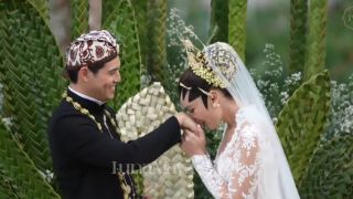 Maxime Bouttier Nikahi Luna Maya dengan Maskawin 7,5 Gram Logam Mulia dan USD 2.025 - JPNN.com