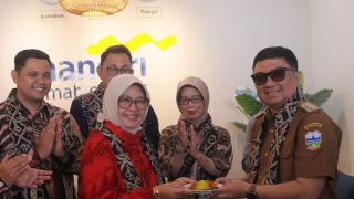 Resmikan Rumah Ekspor Garut, Bank Mandiri Dorong UMKM Tembus Pasar Internasional - JPNN.com