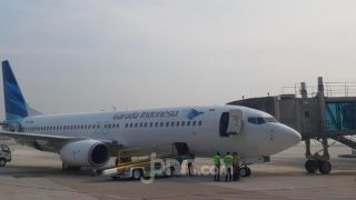 BPKN Soroti Insiden Mesin Pesawat Garuda Terbakar saat Bawa Calon Jemaah Haji - JPNN.com