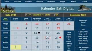 Kalender Bali Sabtu 2 Desember 2023: Baik untuk Bepergian & Membuat Peraturan - JPNN.com Bali
