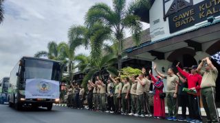 Brigjen Tatang Subarna Melepas Kontingen Liga Santri Nasional, Ada Pesan Khusus - JPNN.com Banten