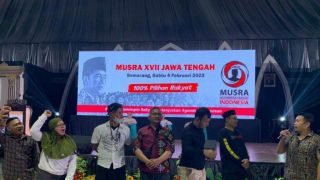 Ganjar Pranowo, Moeldoko, dan Mahfud MD Cawapres Teratas di Musra Jateng - JPNN.com Jateng