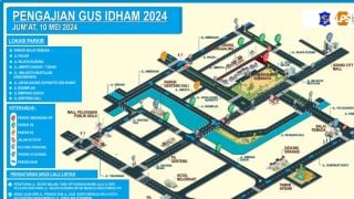 Pengalihan Arus Lalu Lintas Pengajian Gus Iqdam di Surabaya Nanti Malam, Simak - JPNN.com Jatim