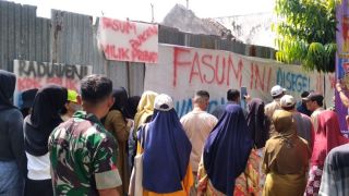 Warga Pabelan Sukoharjo Protes Tanah Fasum Diambil BBWS Tanpa Kompensasi - JPNN.com Jateng