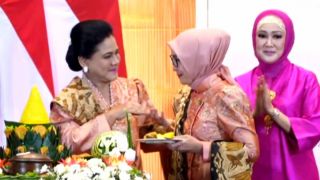 Ibu Negara Membuka Rangkaian Puncak Peringatan HUT ke-44 Dekranas di Solo - JPNN.com Jateng