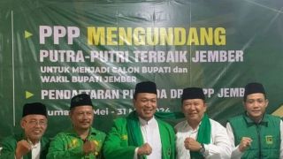 PPP Kembali Jadi Pilihan Hendy Siswanto Mendaftar Bakal Calon Bupati Jember - JPNN.com Jatim