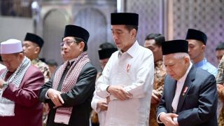 Batal di MAJT, Agenda Presiden Jokowi Salat Iduladha Pindah ke Masjid Baiturrahman Semarang - JPNN.com Jateng