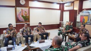 GM FKPPI Audiensi ke Kodam Brawijaya, Bahas Stabilitas Sosial & Bela Negara - JPNN.com Jatim