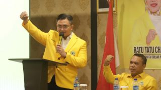Andika Hazrumy Terpilih Secara Aklamasi Pimpin Golkar Banten - JPNN.com Banten
