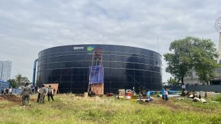 Warga Tolak Keberadaan Watertank PDAM Tirta Asasta Depok - JPNN.com Jabar