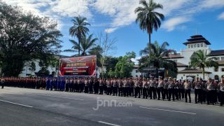 Gelar Apel Pasukan, Polda Jabar Siagakan 24 Ribu Personel di Jalur Mudik Lebaran 2025 - JPNN.com Jabar