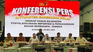 Bareskrim Polri Bongkar Perdagangan Ilegal 494 Ton Sianida Senilai Rp22,7 Miliar - JPNN.com Jatim