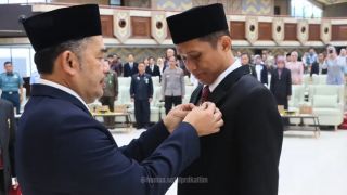 Sah, Abdul Rakhman Bolong Resmi Menjabat Anggota DPRD Kaltim Gantikan Seno Aji - JPNN.com Kaltim