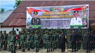 Komandan Kodim 1710/Mimika Membuka TMMD Reguler ke-124 di Kampung Pigapu - JPNN.com Papua