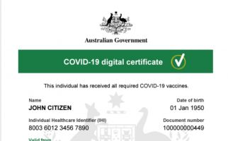 Sertifikat Vaksinasi Palsu Bisa Membahayakan Upaya Australia Menangani COVID-19 - JPNN.com