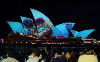 Festival Instalasi Cahaya Vivid Sydney Diselenggarakan Lagi Setelah Pandemi COVID-19 - JPNN.com