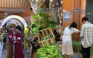 Buka Pasar Sayur Gratis, Video Pernikahan Warga Surabaya Ditonton 7 Juta Kali - JPNN.com