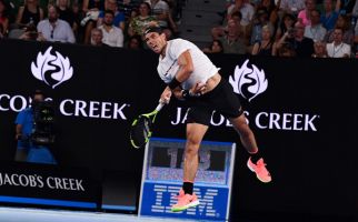 Rafael Nadal Antusias Ikut Pemanasan Australian Open - JPNN.com