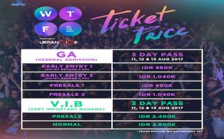 Pengin Nonton We The Fest 2017? Cek Harga Tiketnya Nih - JPNN.com