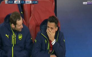 Alexis Sanchez Tertawa saat Arsenal Tertinggal 1-5.... - JPNN.com