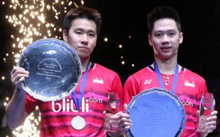 Bikin Lawan Bertengkar, Marcus/Kevin Juara All England - JPNN.com