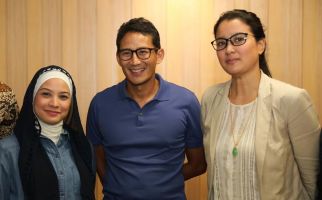 2 Artis Cantik ini Dapat Pujian dari Sandiaga Uno - JPNN.com