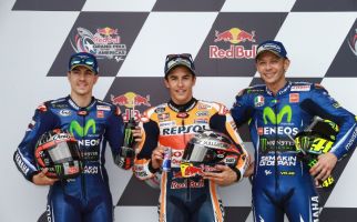 Marquez Start Terdepan Lima Kali Beruntun, Vinales Kedua, Rossi Ketiga - JPNN.com