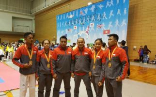 Taekwondoin UTI Pro Sabet 4 Emas di WATA Open - JPNN.com