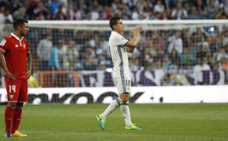 James Rodriguez Lambaikan Tangan di Santiago Bernabeu, Jadi ke MU? - JPNN.com