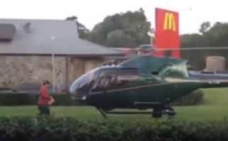 Saking Lapar, Pria Ini Daratkan Helikopternya di Dekat McDonald's - JPNN.com