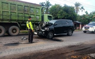 Mobil Bupati Merangin Kecelakaan di Jalinsum, Begini Kronologinya - JPNN.com
