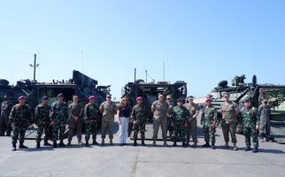 Detik-detik Delegasi TNI AL Kunjungi Markas Marinir Amerika - JPNN.com