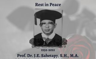 Innalillahi, Guru Besar FH Unair Prof Sahetapy Meninggal Dunia - JPNN.com