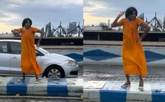 Terulang Lagi, Influencer Berjoget di Pinggir Jalan, Lihat Nih Gayanya - JPNN.com