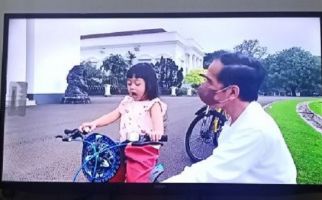 Cucu Presiden Jokowi ini Luar Biasa, Usia 3 Tahun Hafal Lagu Kebangsaan - JPNN.com