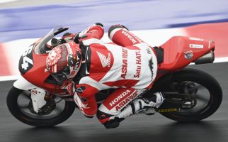 Mario Aji Unjuk Gigi di Latihan Moto3 Seri Portugal, Ukir Rekor Apik! - JPNN.com