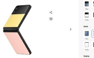 Samsung Galaxy Z Flip3 Hadir Lebih Berwarna, Bisa Dikustomisasi - JPNN.com