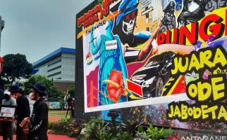 Bhayangkara Mural Festival 2021: Juara I Keadilan untuk yang Berduit, Polisi Menakutkan - JPNN.com