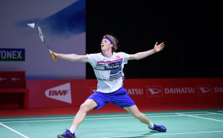 Hajar Wakil Jepang, Anders Antonsen Wujudkan Perang Saudara di Indonesia Masters 2021 - JPNN.com