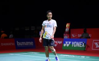 Juara Bertahan Indonesia Masters, Anthony Ginting Terjungkal di Babak Pertama - JPNN.com