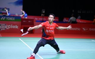 Gebuk Malaysia, Jonatan Christie Melangkah ke 16 Besar Korea Open 2022 - JPNN.com